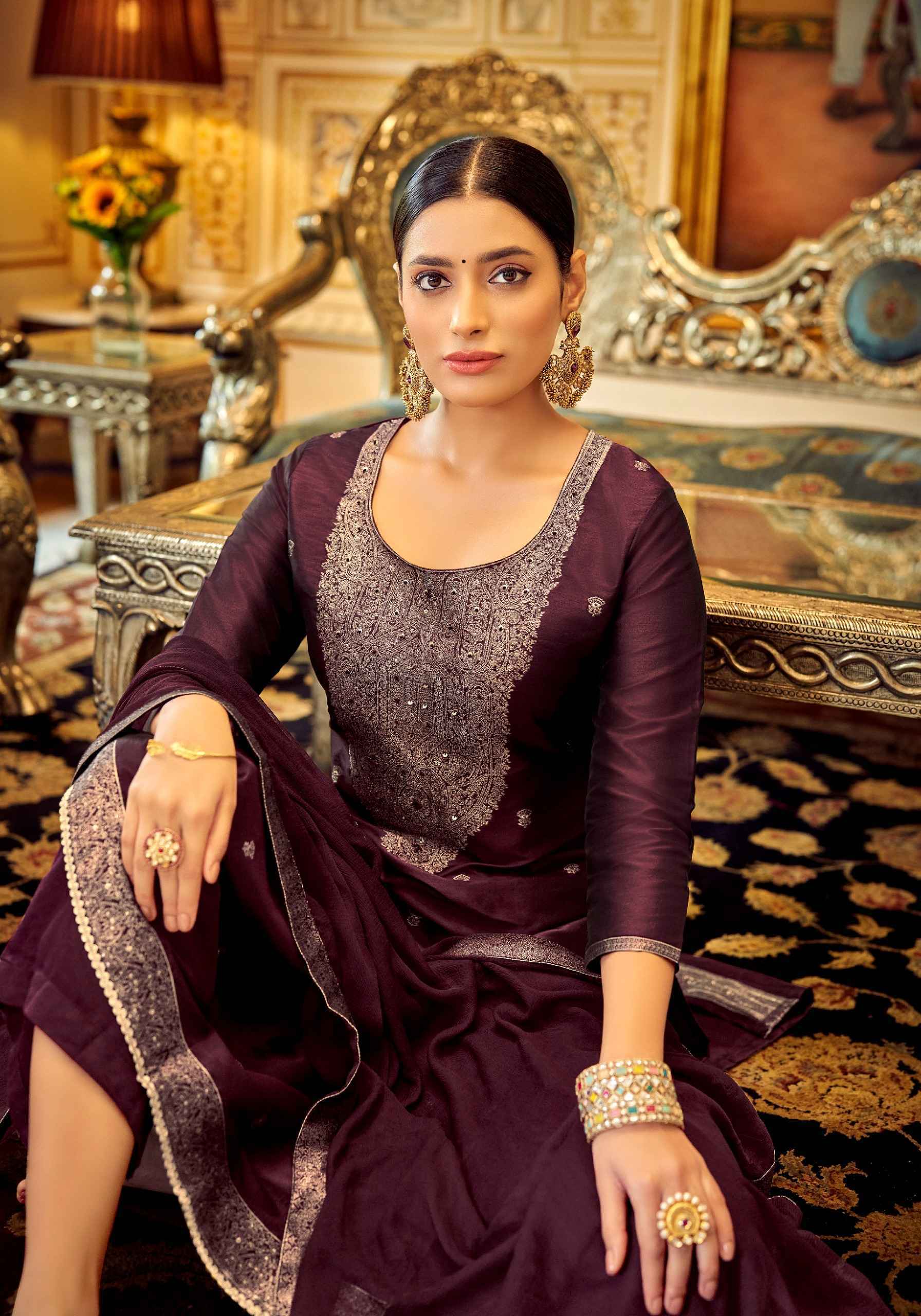 Anarkali Salwar Kameez at best price in Thane by Fashion Mart | ID:  8289928173