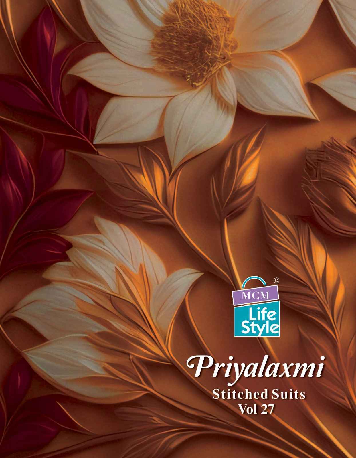 MCM Lifestyle Priyalaxmi Vol 27 Cotton Dress Material 24 pcs Catalogue