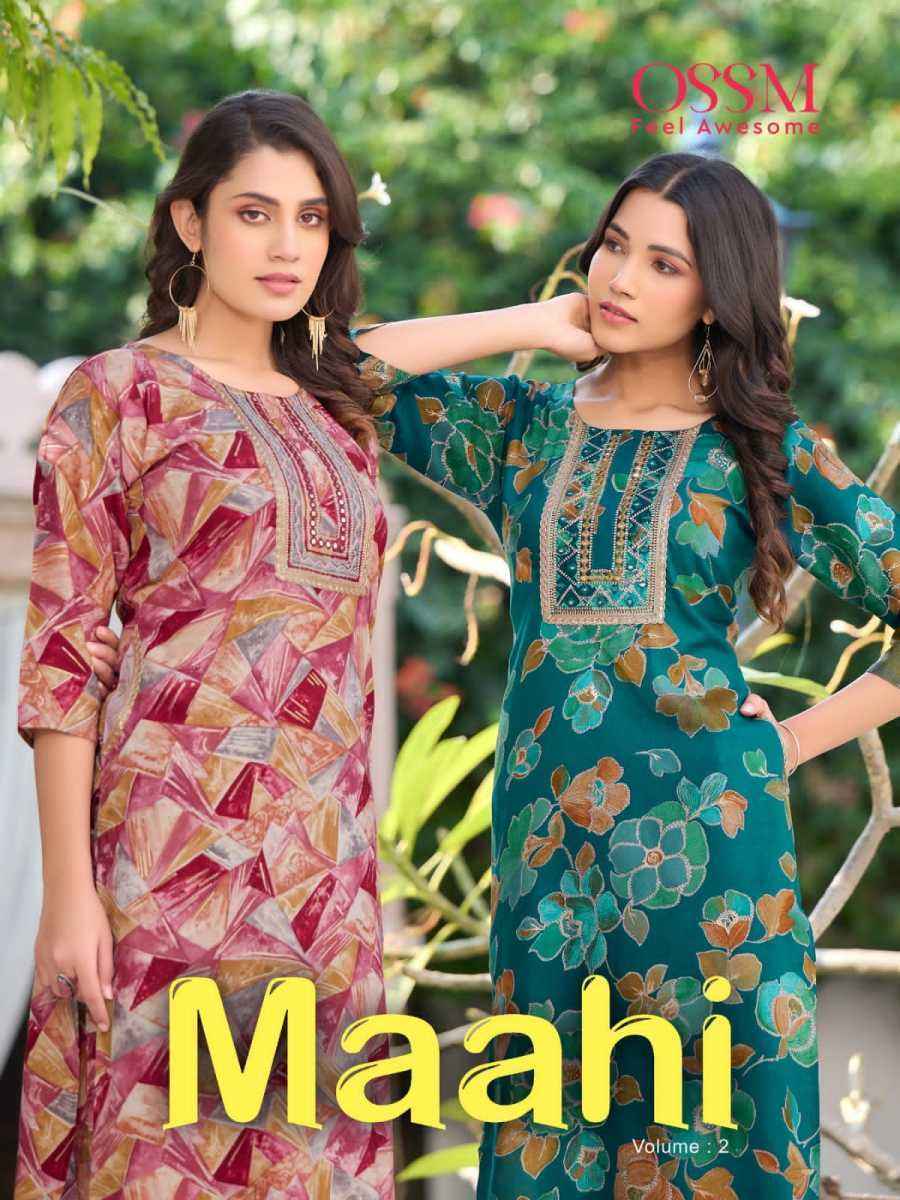 Blue hills presents Lahariya vol-5 Rayon long designer kurtis catalog  wholesaler