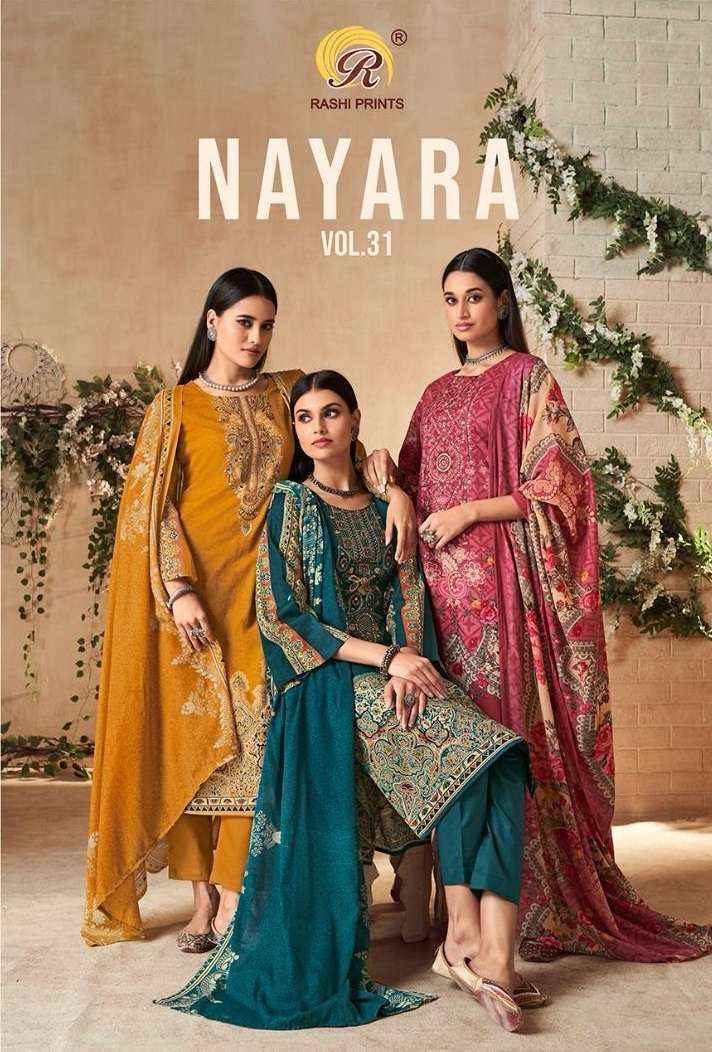 Rashi Prints Nayara Vol 31 Cambric Cotton Dress Material 8 pcs Catalogue