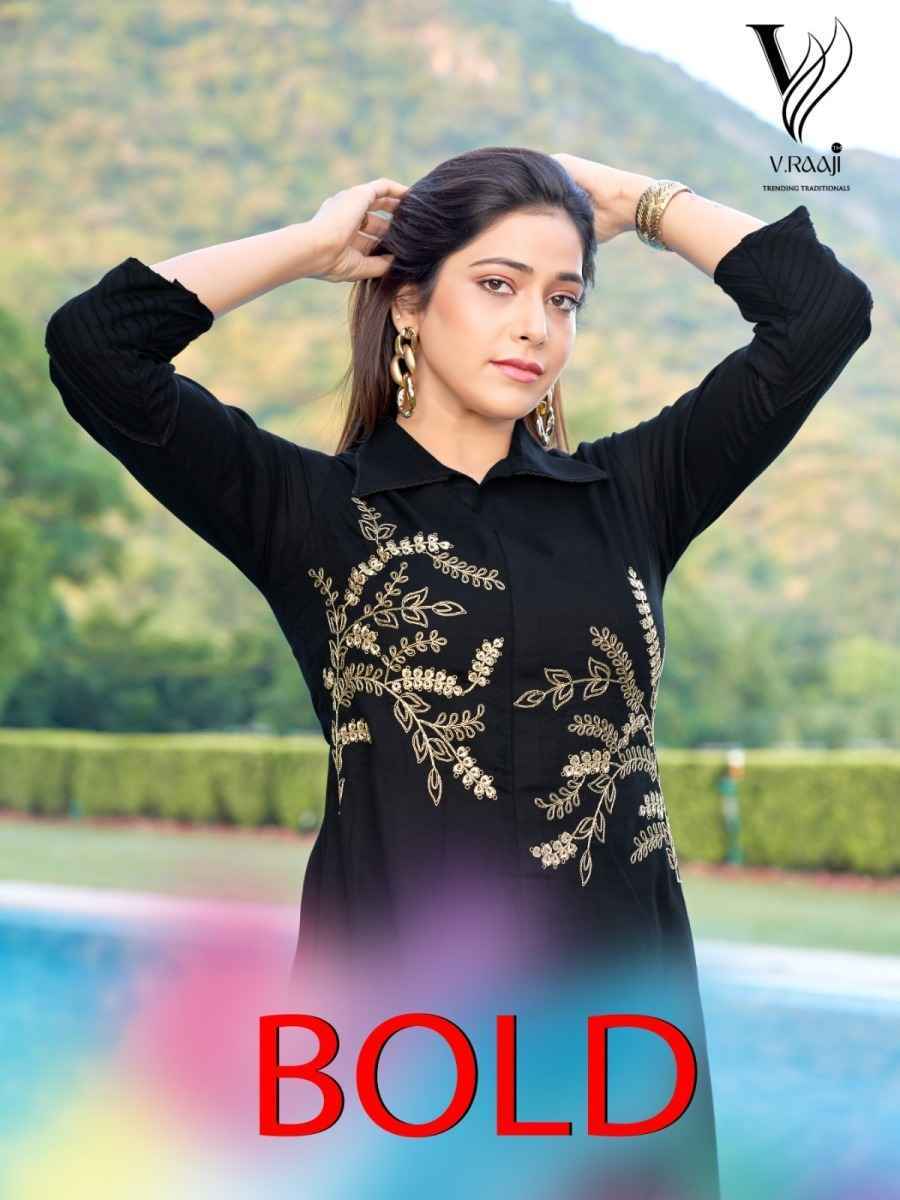 V Raaji Bold Short Viscose Kurti 8 pcs Catalogue