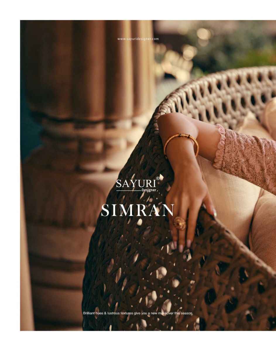Sayuri Designer Simran Readymade Chinon Silk Dress 2 pcs