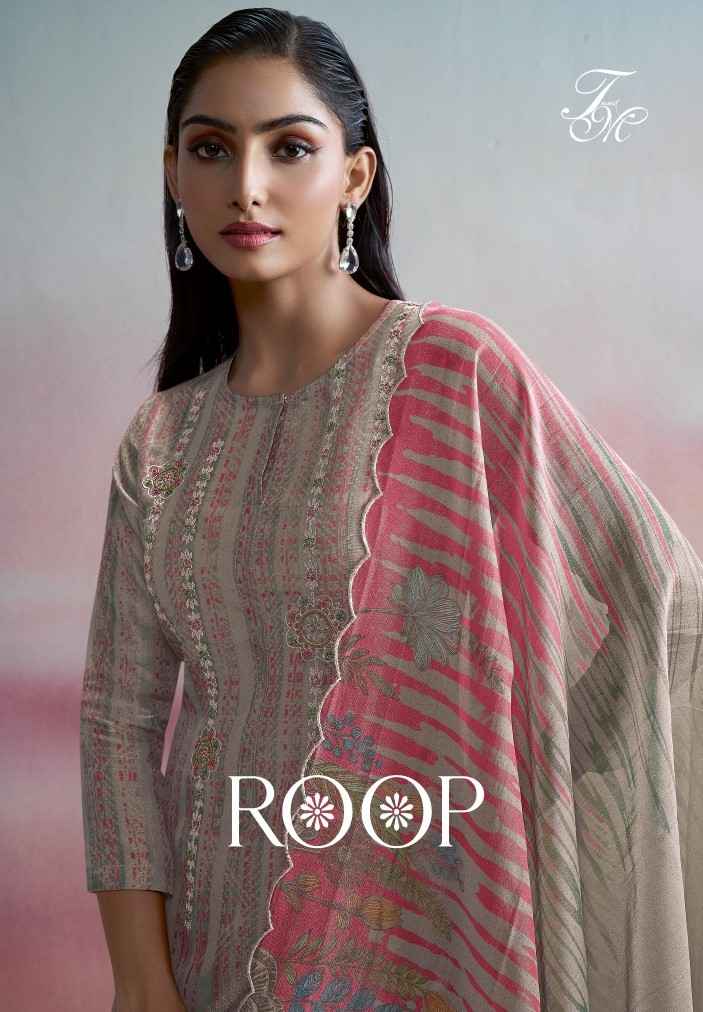 T & M Roop Florence Simmer Dress Material (3 Pc Catalog)