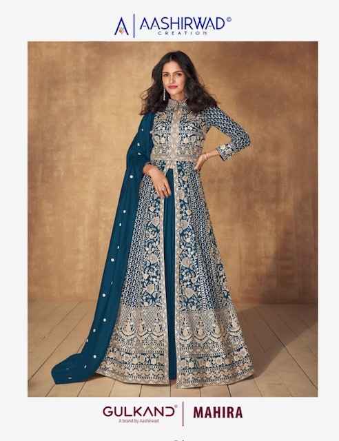 Aashirwad Mahira Readymade Silk Dress 4 pcs Catalogue