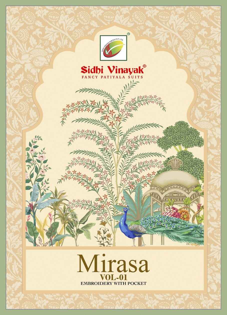 Sidhi Vinayak Mirasa Vol-1 Cotton Readymade With Lining Suit (12 pc Cataloge)