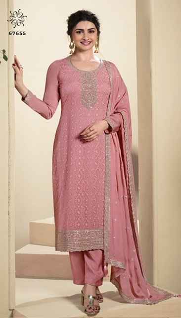 Vinay Fashion Kuleesh Saroj Organza Dress Material 6 pcs Catalogue