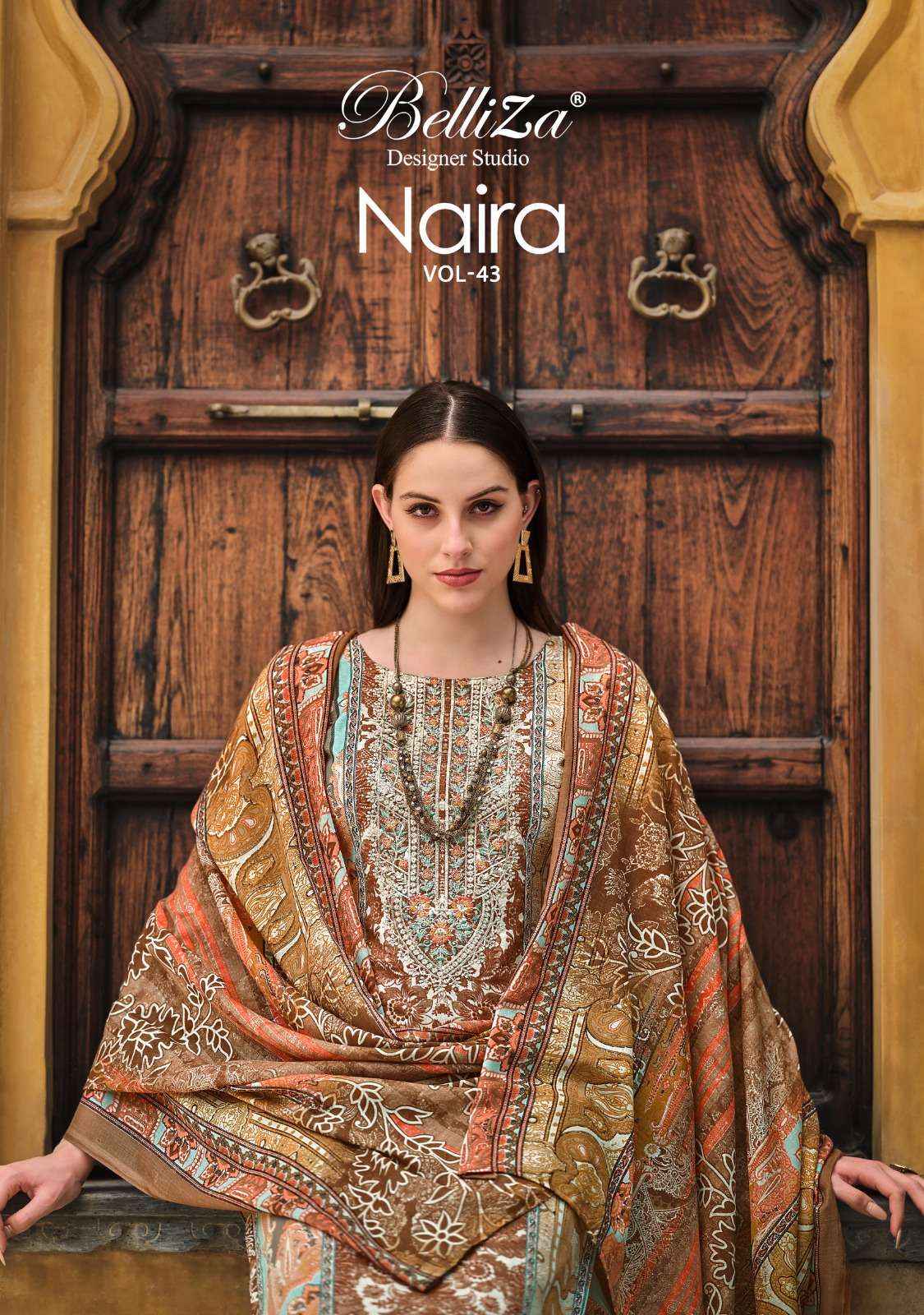 Belliza Naira Vol 43 Cotton Dress Material 8 pcs Catalogue