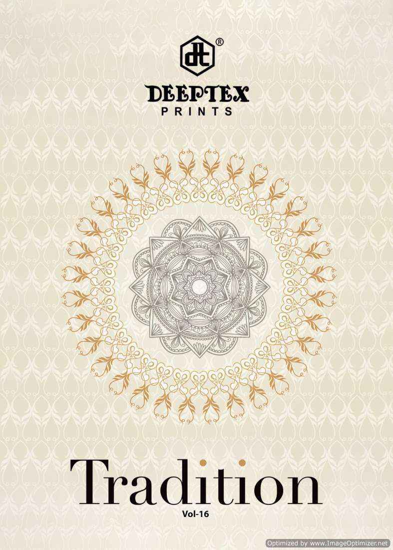 Deeptex Tradition Vol 16 Cotton Dress Material 10 pcs Catalogue