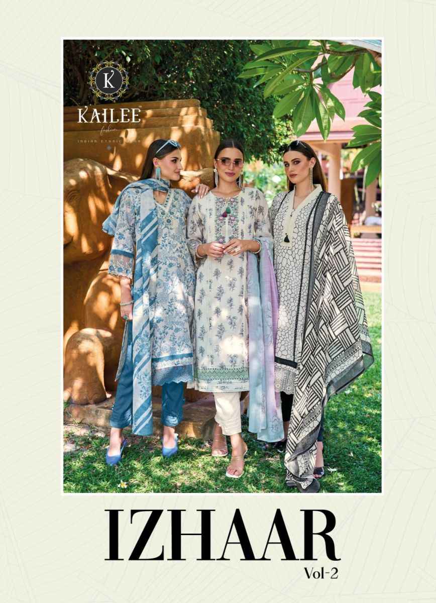 Kailee Fashion Izhaar Vol 2 Rayon Kurti Combo 6 pcs Catalogue