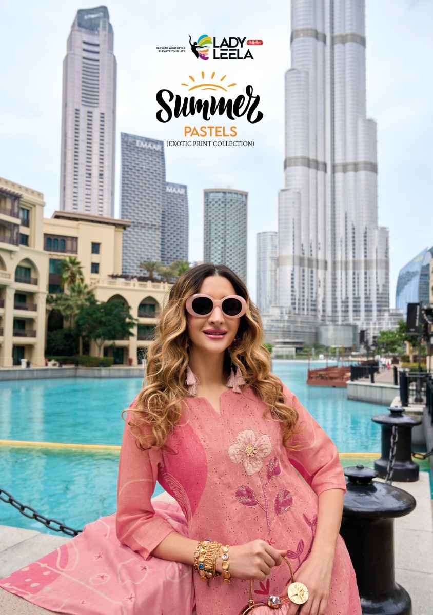 Lady Leela Summer Pastels Cotton Kurti Combo Online Ladies Kurtis