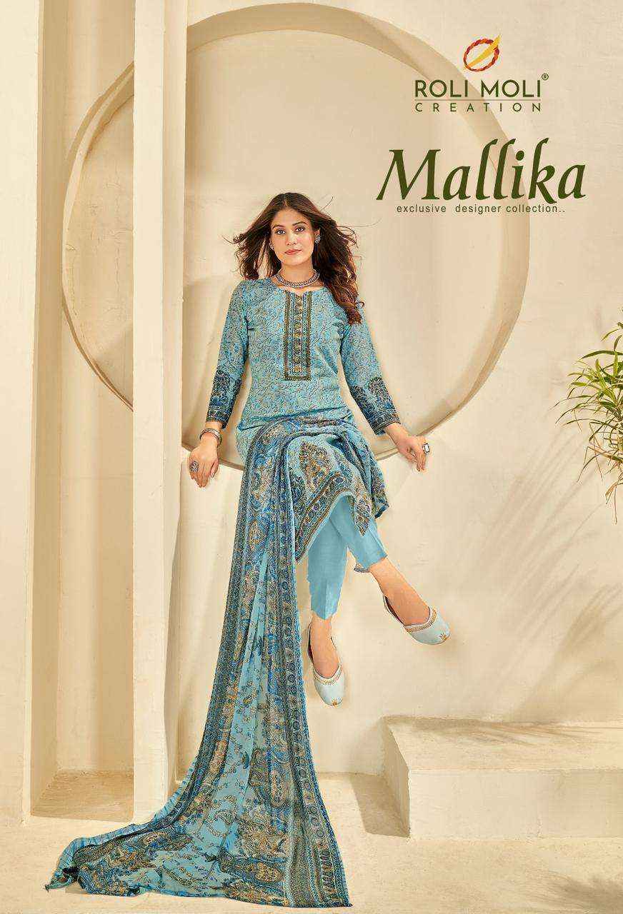 Mishri Creation Mallika Cotton Dress Material 8 pcs Catalogue