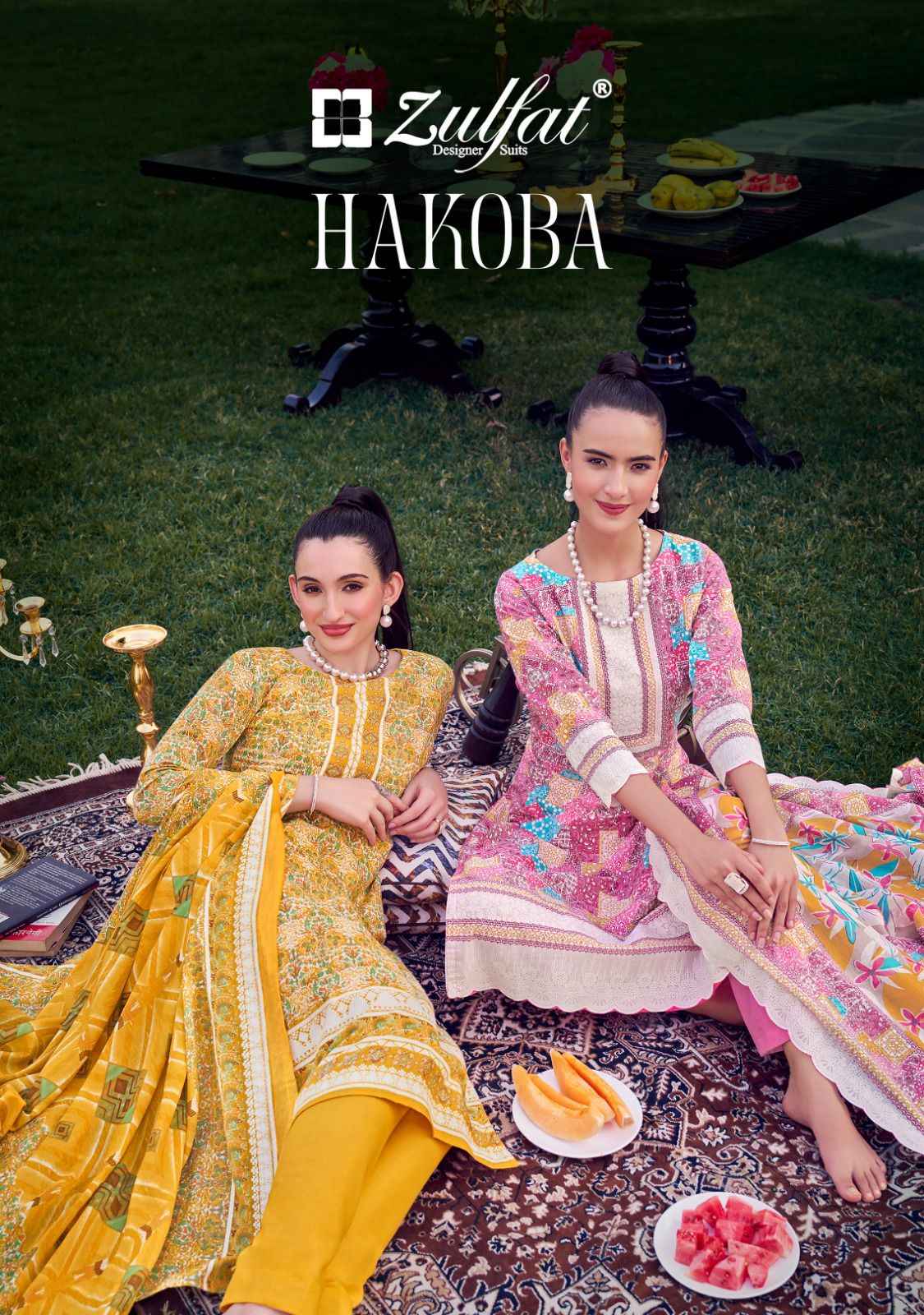 Zulfat Hakoba Pure Cotton Dress Material Wholesale Online Mumbai