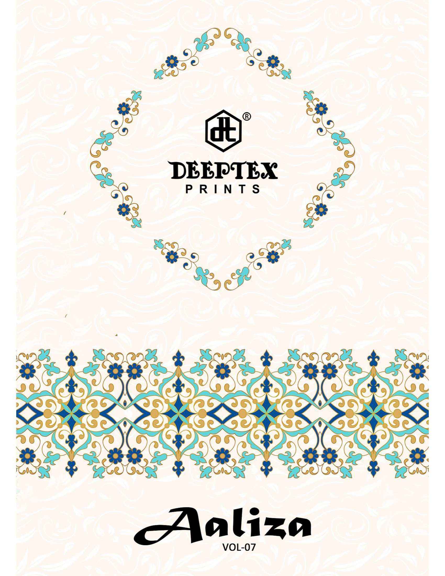 Deeptex Aaliza Vol 7 Cotton Dress Material 10 pcs Catalogue