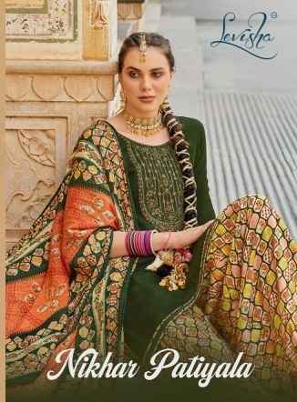 Levisha Nikhal Pure Viscose Patiyala Dress Material (6 pcs Catalogue)