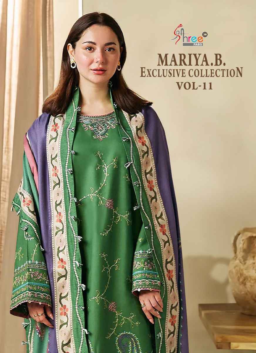 Shree Fabs Mariya B Exclusive Collection Vol-11 Rayon Cotton Dress Material 8 pcs Catalogue