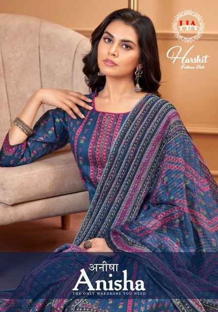 Harshit Fashion Hub Anisha Cotton Dress Material Online Suits Dealer