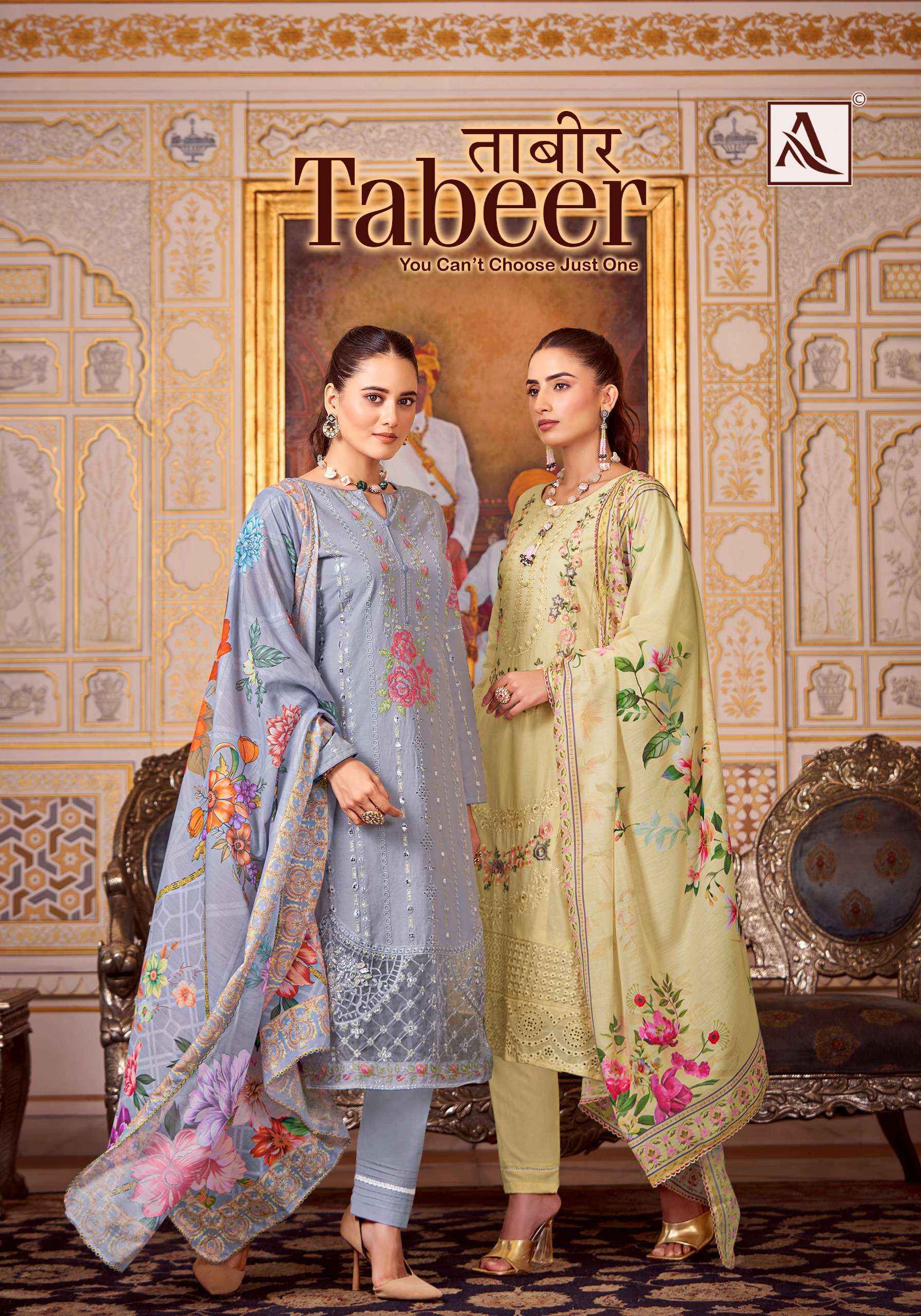 Alok Tabeer Viscose Dress Material Ladies Designer Cloths