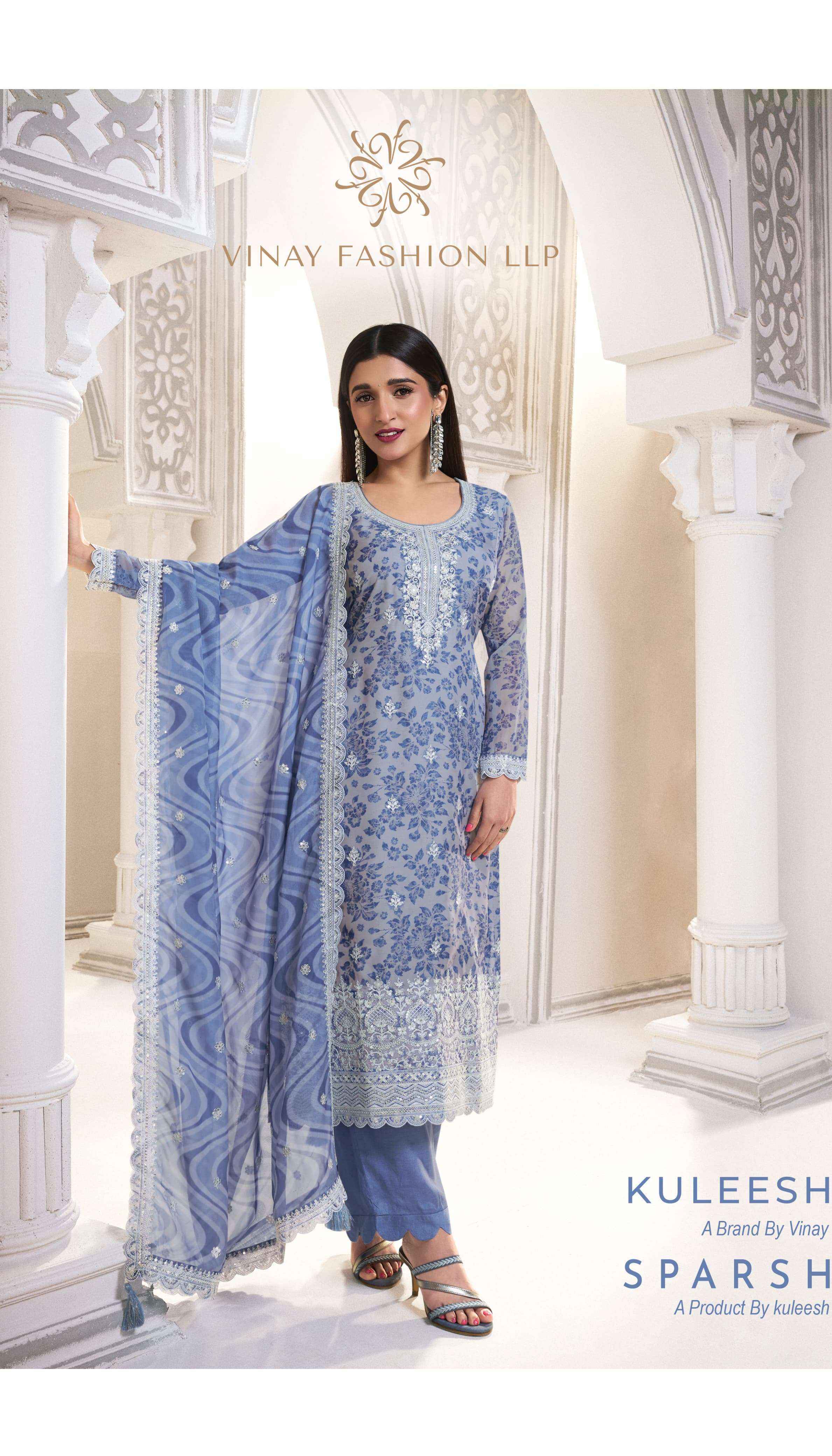 Vinay cotton dress material top