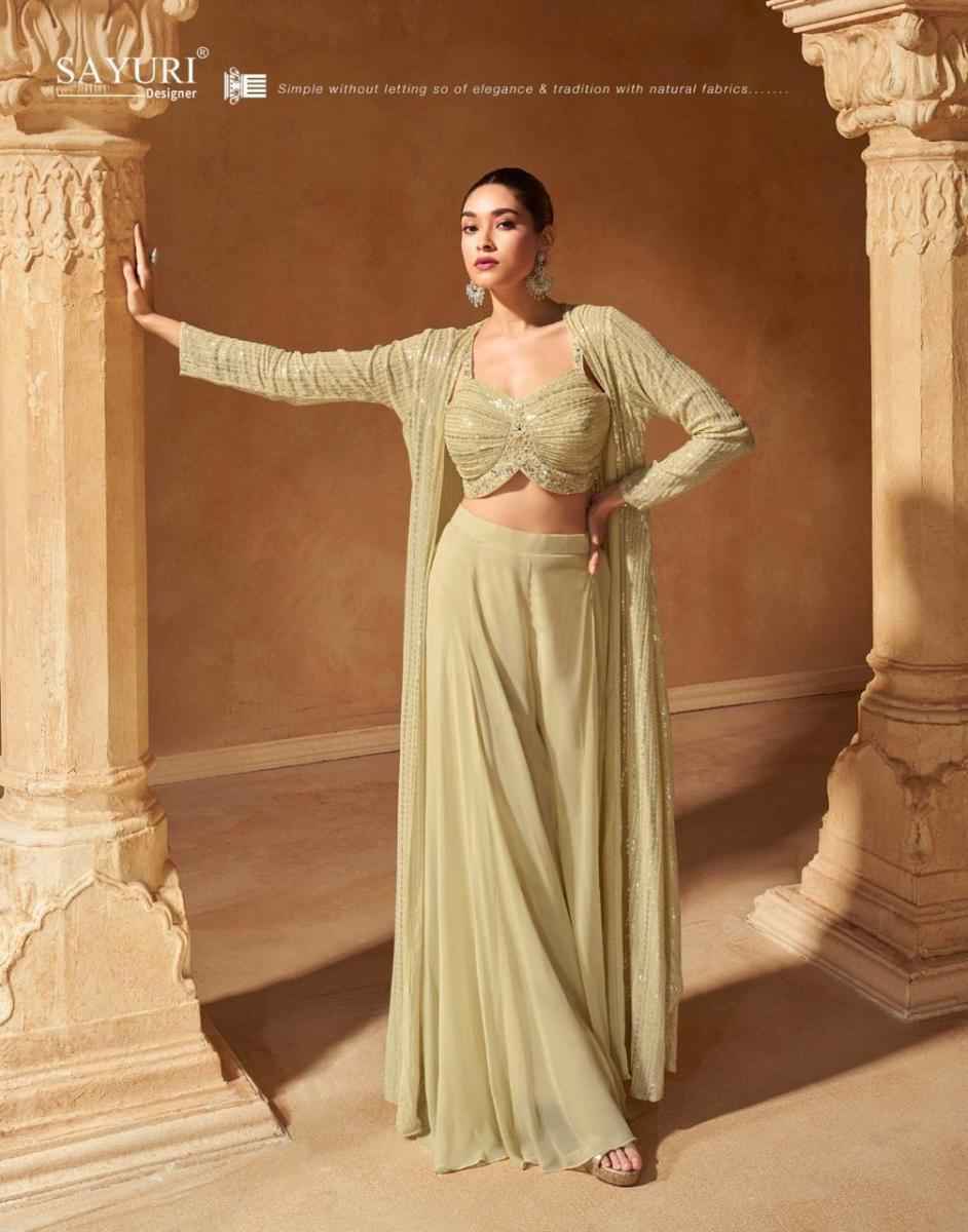sayuri designer dress Sayuri Designer Meraki Vol-5 Georgette Readymade Dress Wholesale Online  Mumbai