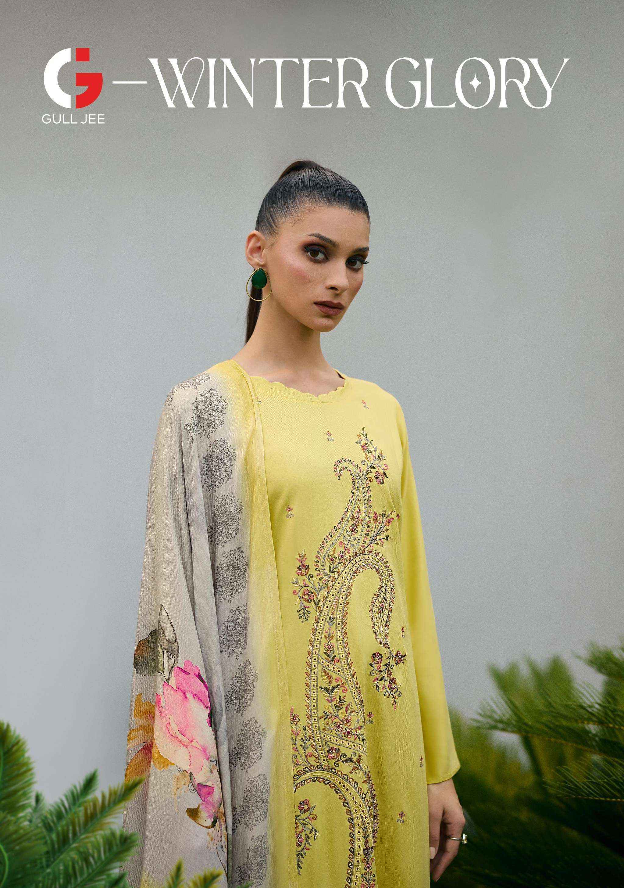 Gull Jee Winter Glory Viscouse Pashmina Dress Material (6 pcs Catalogue)