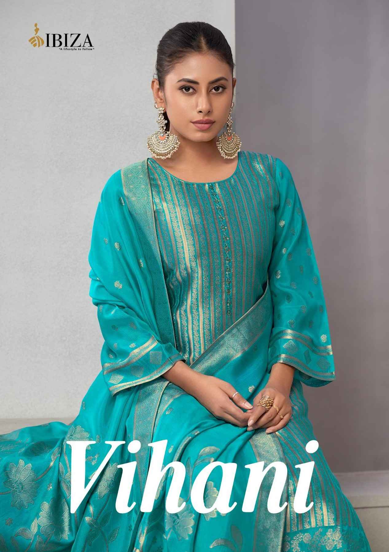 Ibiza Vihani Pure Banglory Silk Dress Material (4 pcs Catalogue)