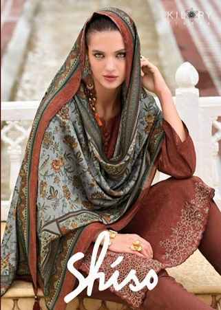 Kilory Trends Shiso Viscouse Silk Dress Material (8 pcs Catalogue)