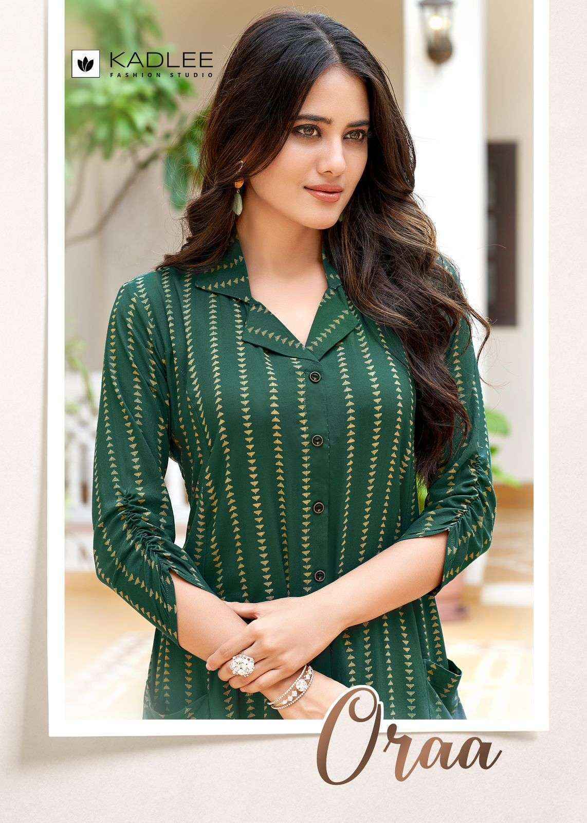 Kadlee Oraa Rayon Kurti (6 pcs Catalogue)