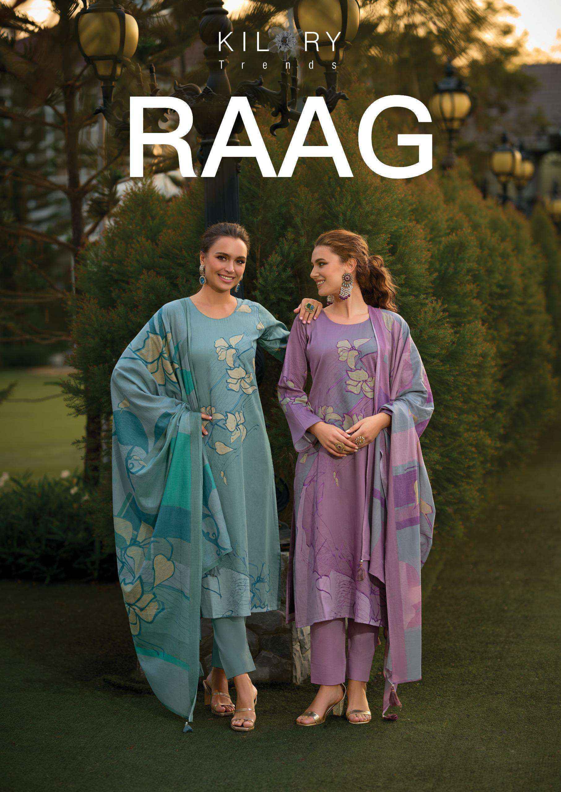Kilory Trends Raag Jam Cotton Dress Material (4 pcs Catalogue)