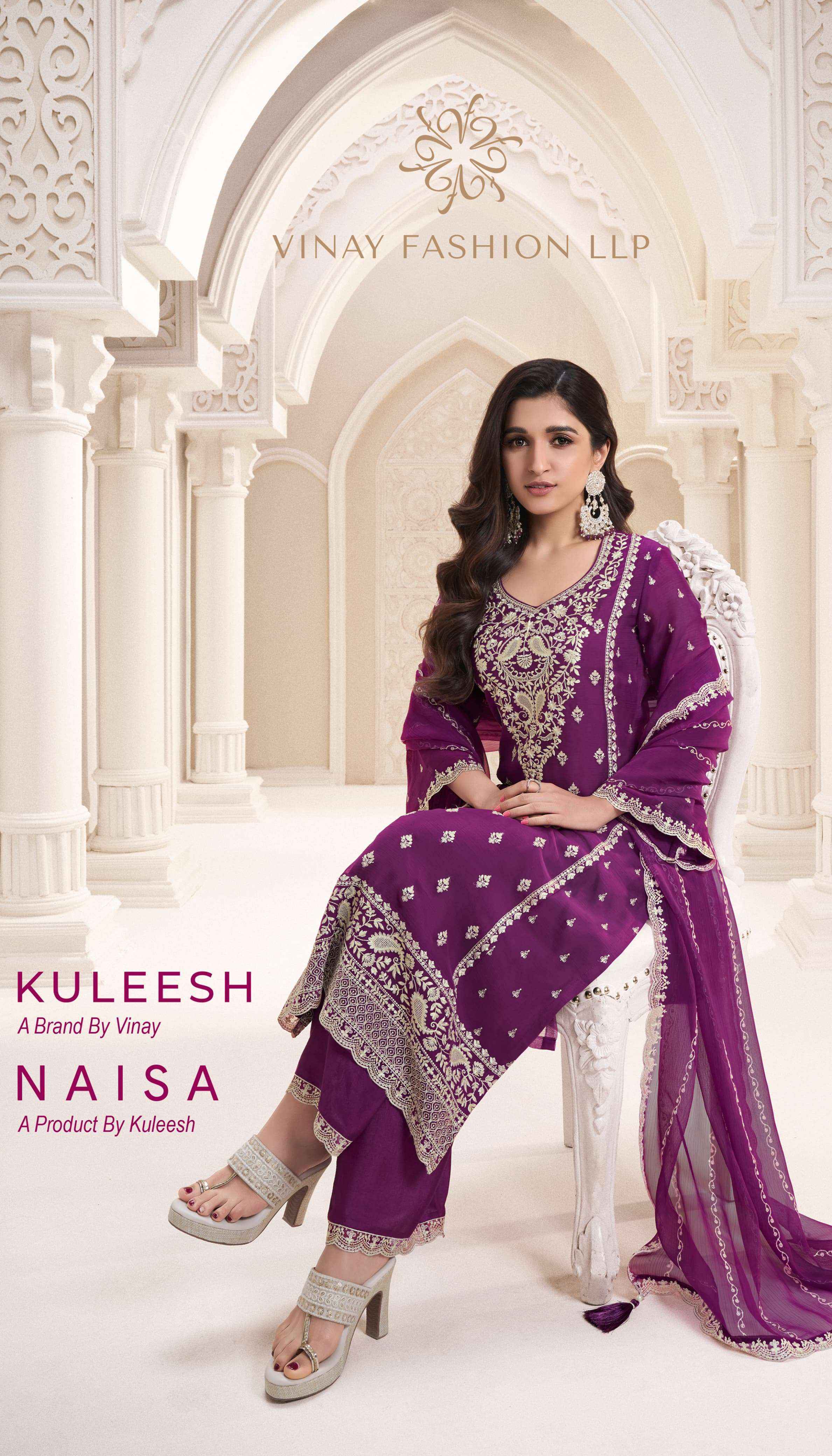 vinay fashion dress material with price Vinay Fashion Kuleesh Khwaab Organza Dress Material Wholesale Online Mumbai