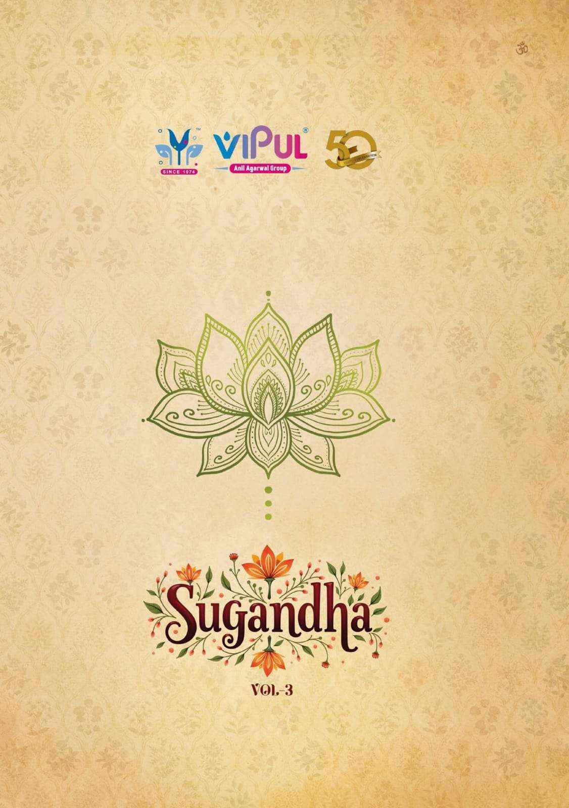 Vipul Sugandha Vol-3 Georgette Saree (4 pcs Catalogue)