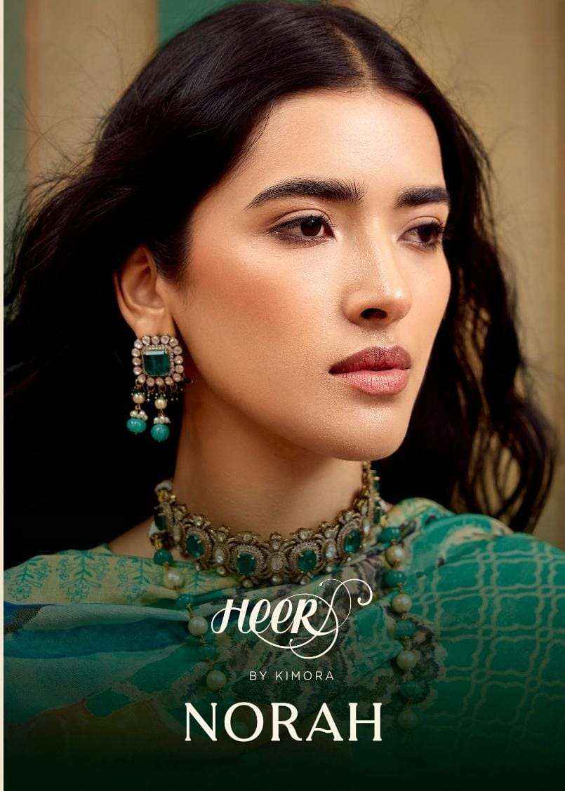 Kimora Heer Norah Musline Dress Material 6 pcs Catalogue