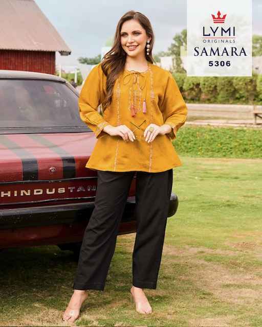 Lymi Samara Short Viscouse Kurti 6 pcs Catalogue