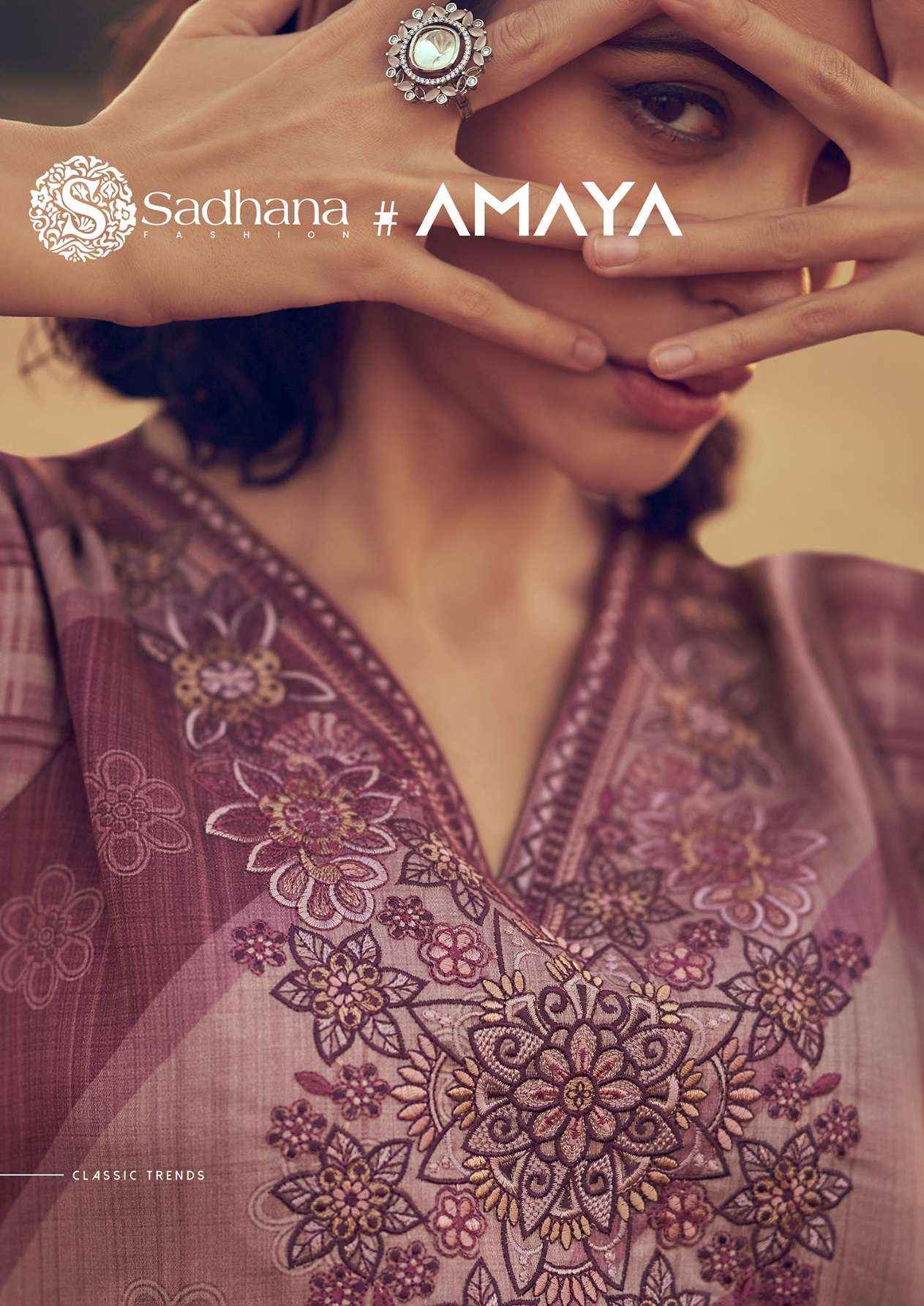 Sadhna Fashion Amaya Jam Cotton Dress Material 8 pcs Catalogue