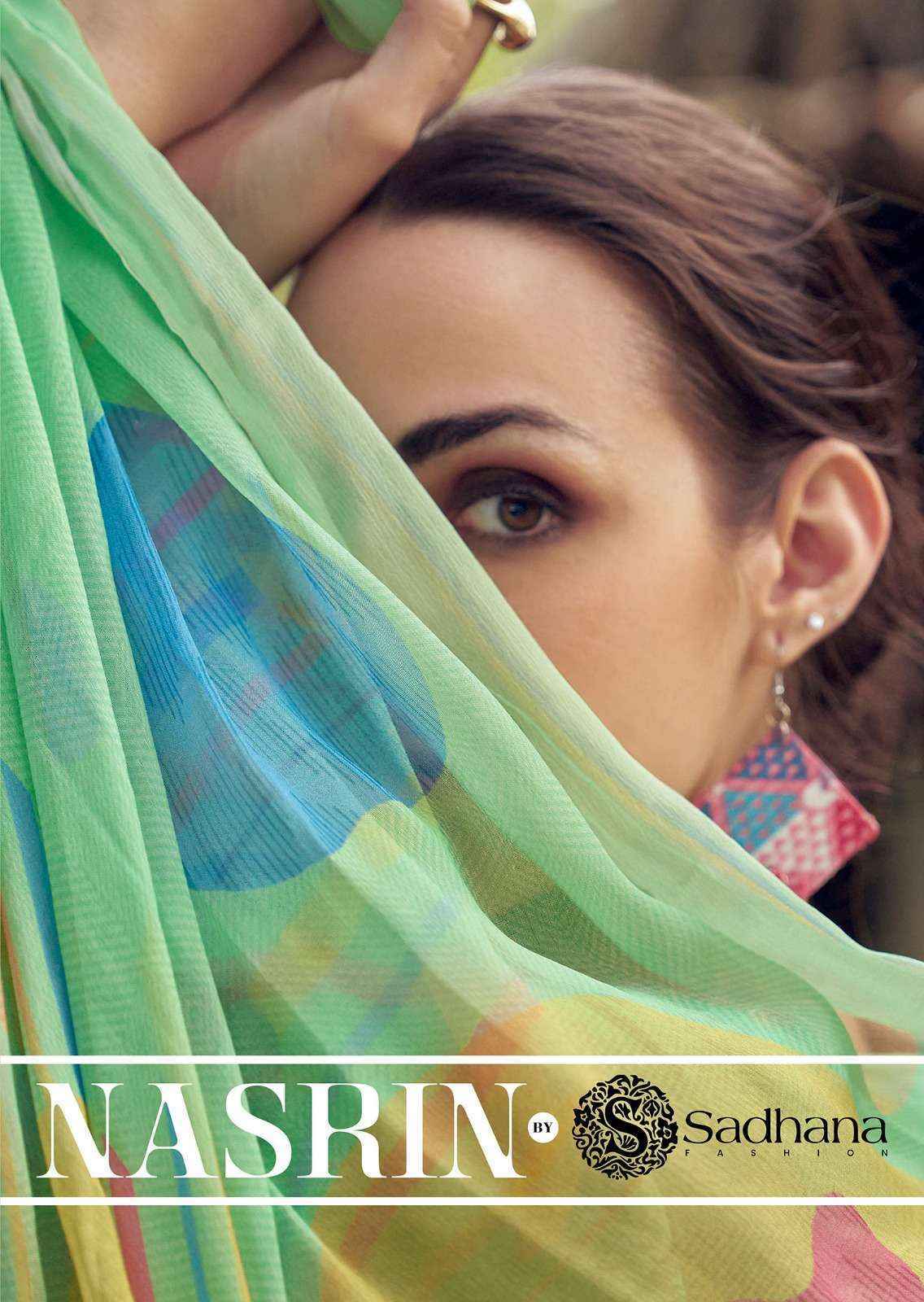 Sadhna Fashion Nasrin Lawn Cotton Dress Material (6 pcs Catalogue)