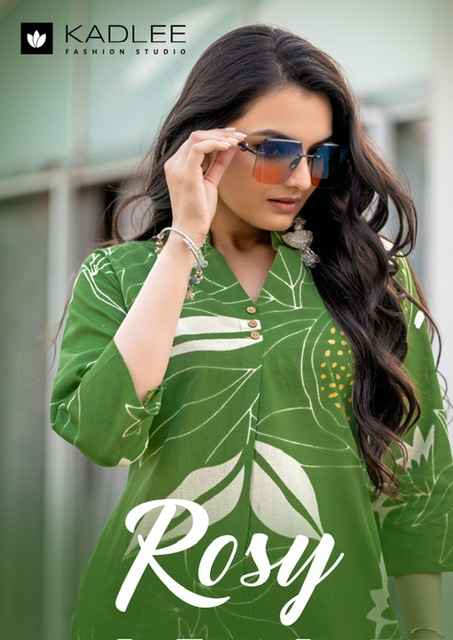 Kadlee Rosy Rayon Co Ord Set 5 pcs Catalogue