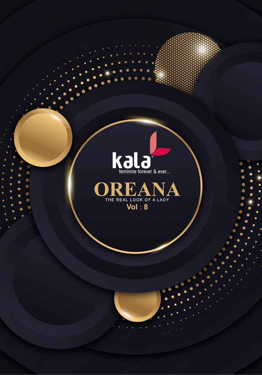 Kala Oreana Vol 8 Cotton Dress Material 12 pcs Catalogue