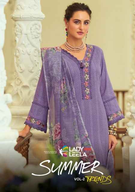 Lady Leela Summer Trends Vol 2 Cotton Kurti Combo 6 pcs Catalogue