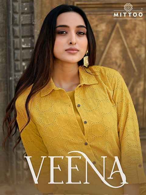 Mittoo Veena Cotton Co ord Set 4 pcs Catalogue