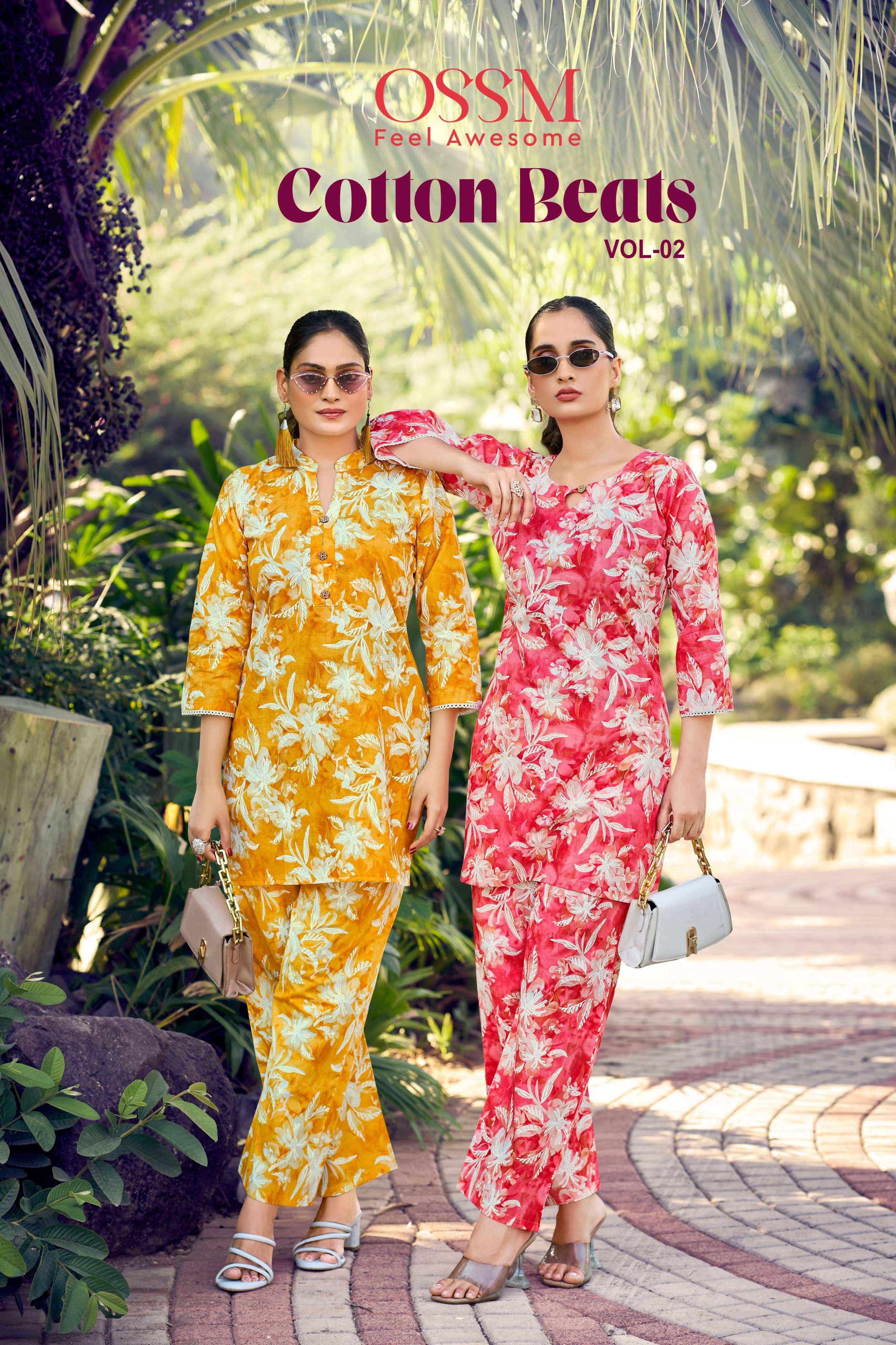 Ossm Cotton Beats Vol 2 Cotton Co ord Set 6 pcs Catalogue