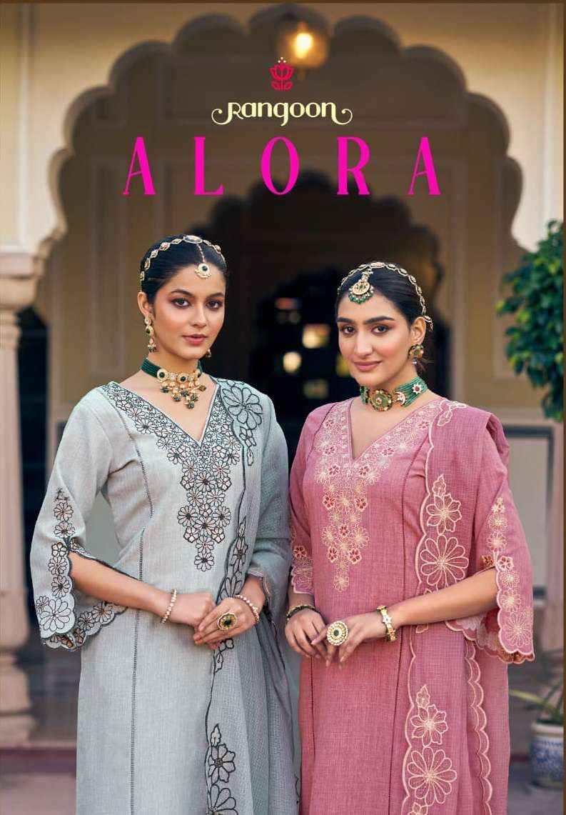 Rangoon Alora Cotton Kurti Combo 4 pcs Catalogue