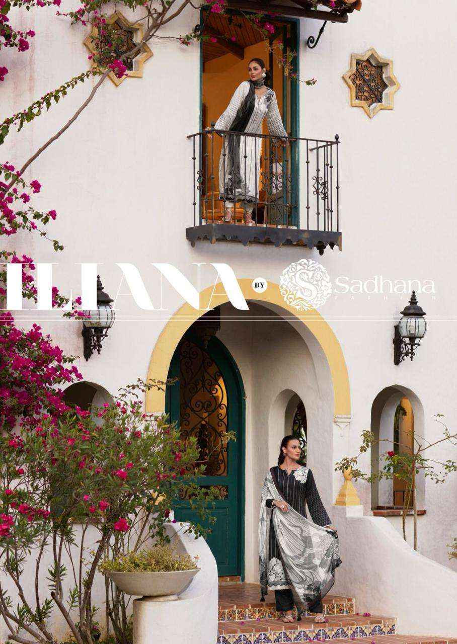 Sadhana Fashion Iliana Jam Cotton Dress Material 6 pcs Catalogue
