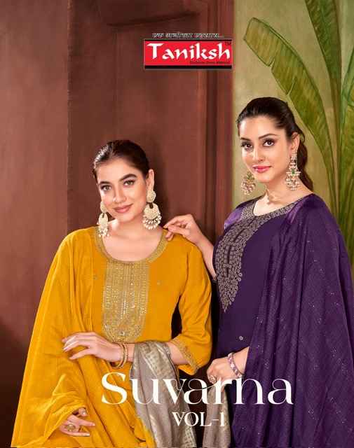 Taniksh Suvarna Vol 1 Roman Kurti Combo 8 pcs Catalogue