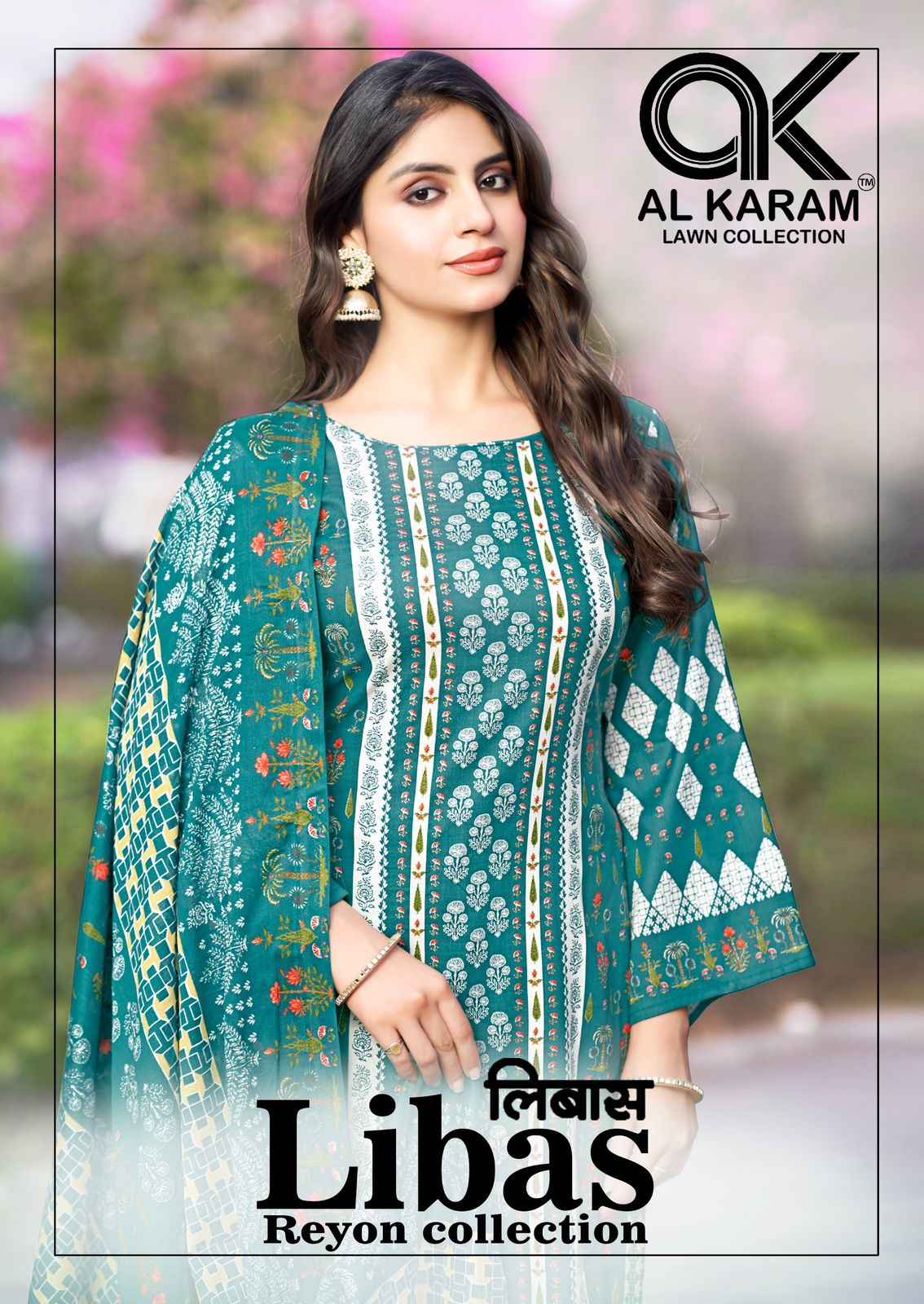 Al Karam Libas Viscouse Rayon Dress Material 6 pcs Catalogue