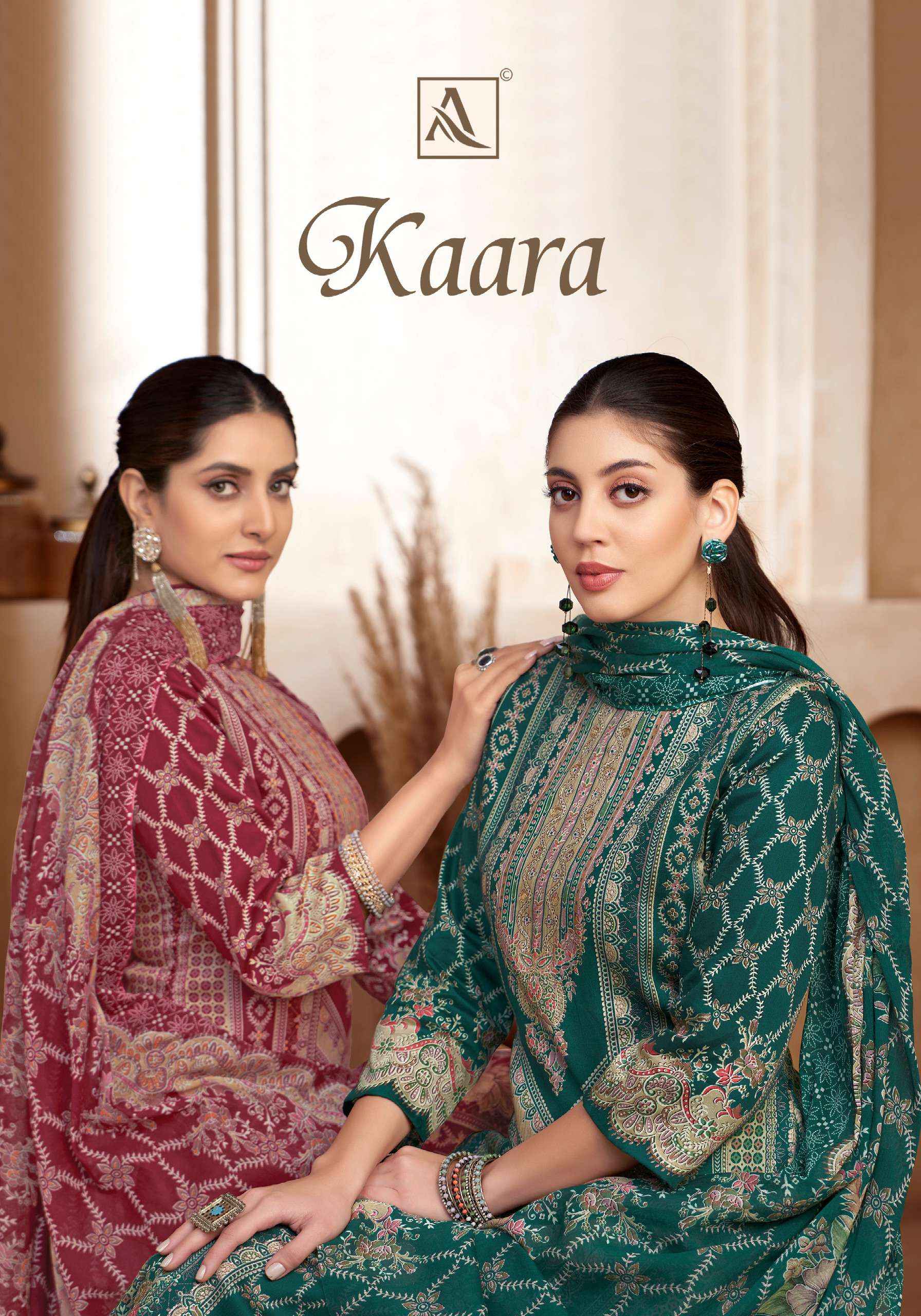 Alok Kaara Cotton Dress Material 6 pcs Catalogue