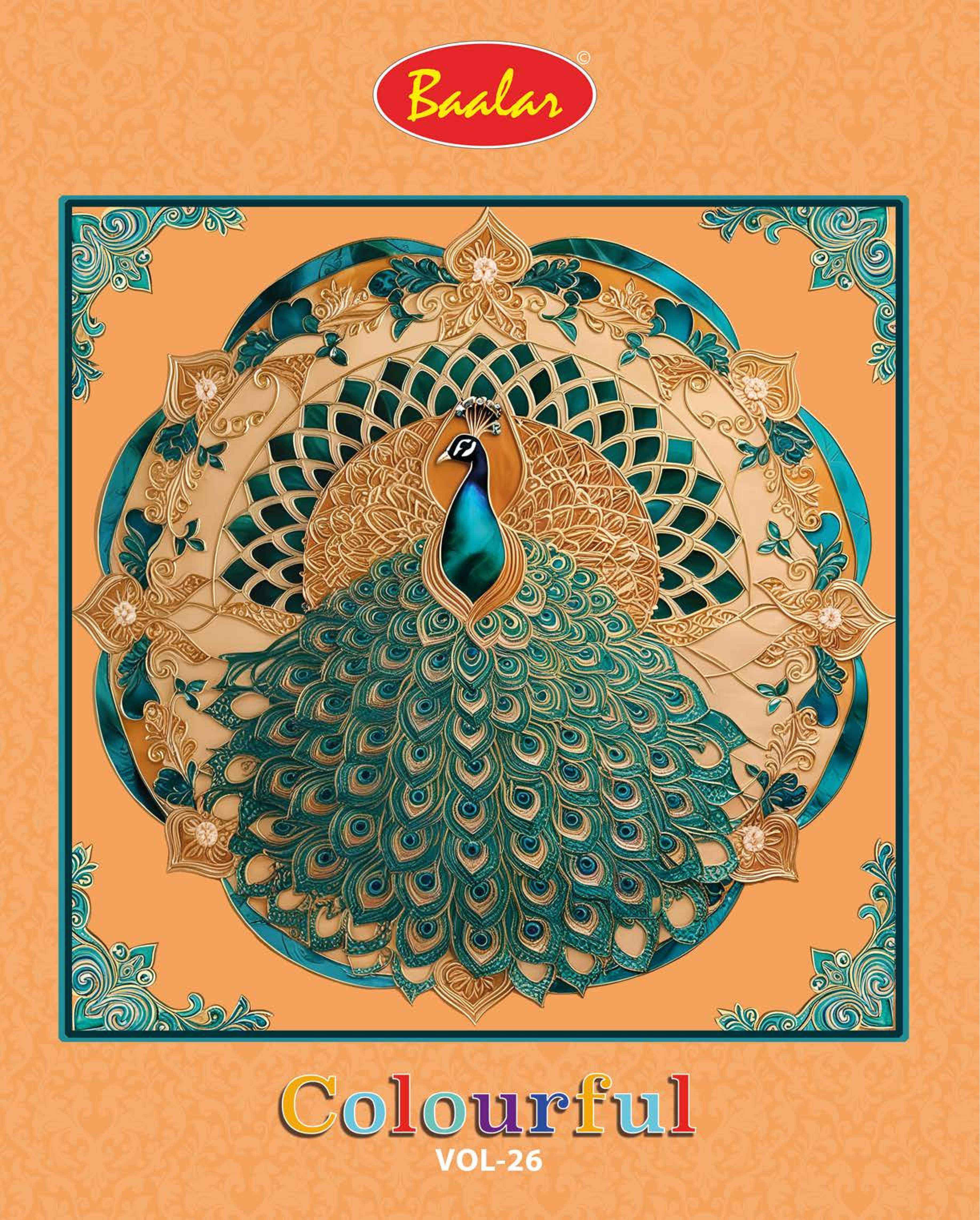 Baalar Colourful Vol 26 Cotton Dress Material 36 pcs Catalogue