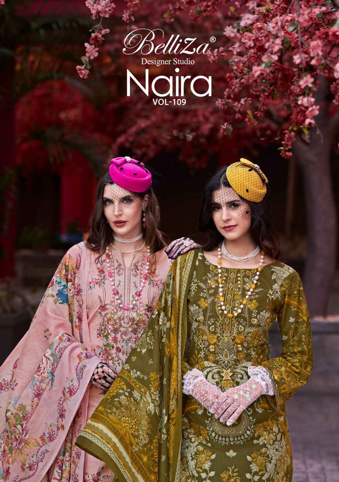 Belliza Naira Vol 109 Cotton Dress Material 8 pcs Cataloge