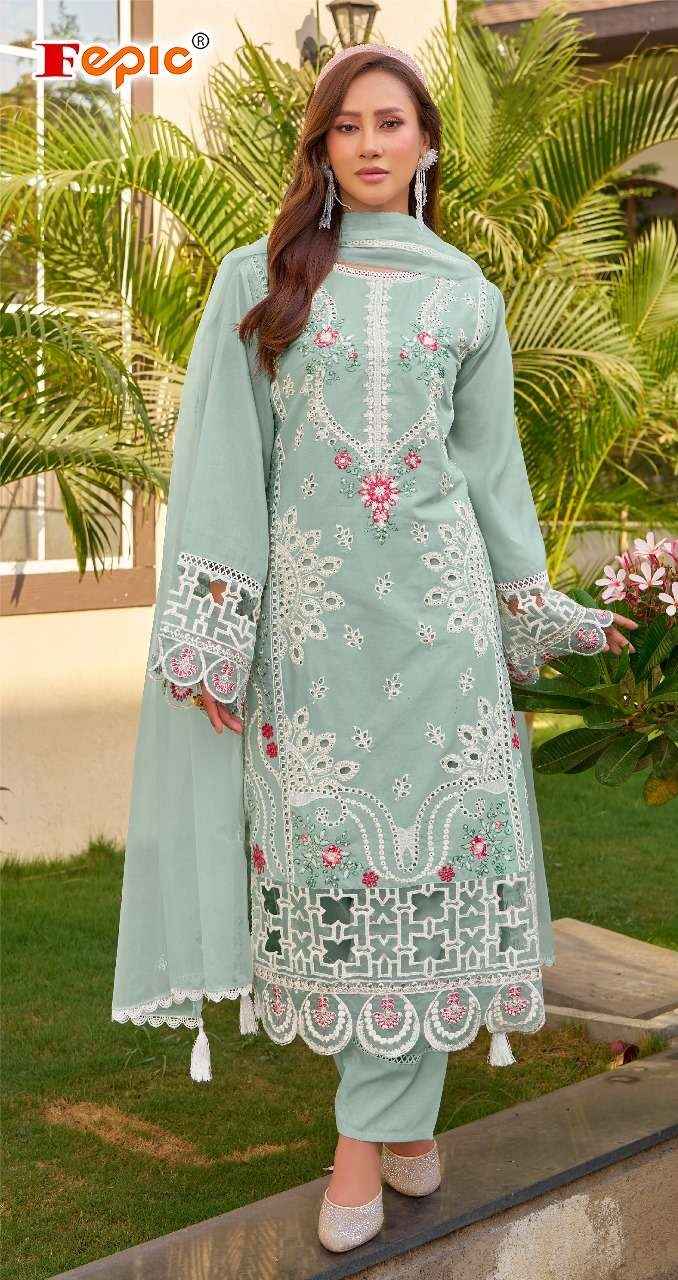 Fepic Rosemeen C 2017 Cotton Dress Material 3 pcs Catalogue