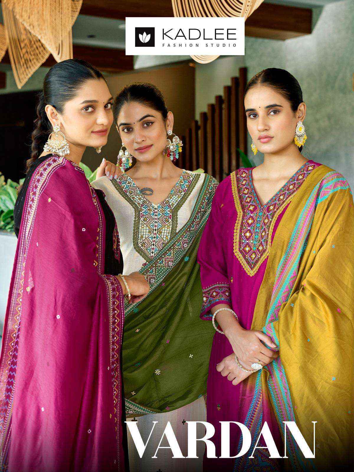 Kadlee Vardan Viscose Kurti Combo 4 pcs Catalogue
