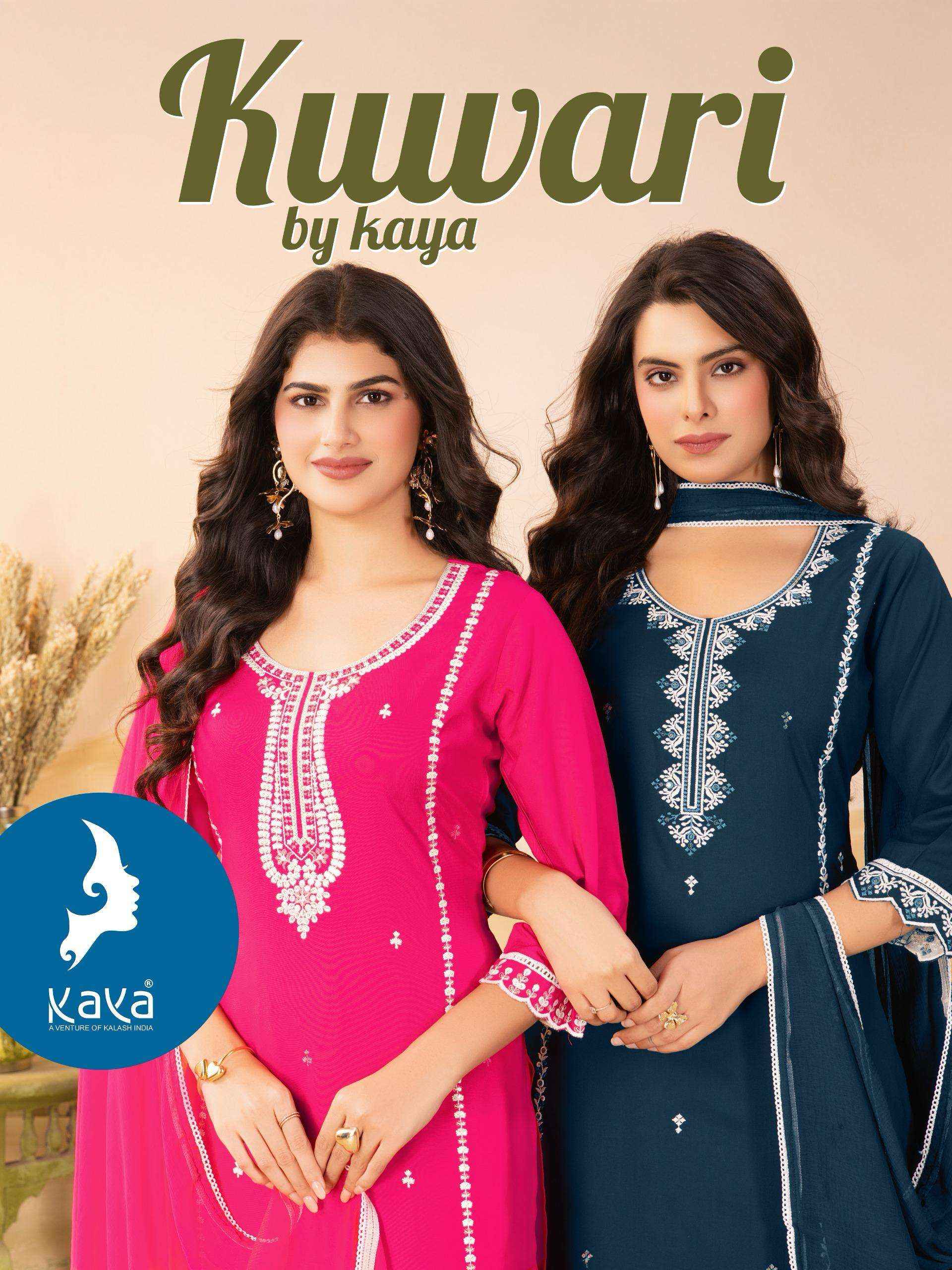 Kaya Kuwari Rayon Kurti Combo 6 pcs Catalogue