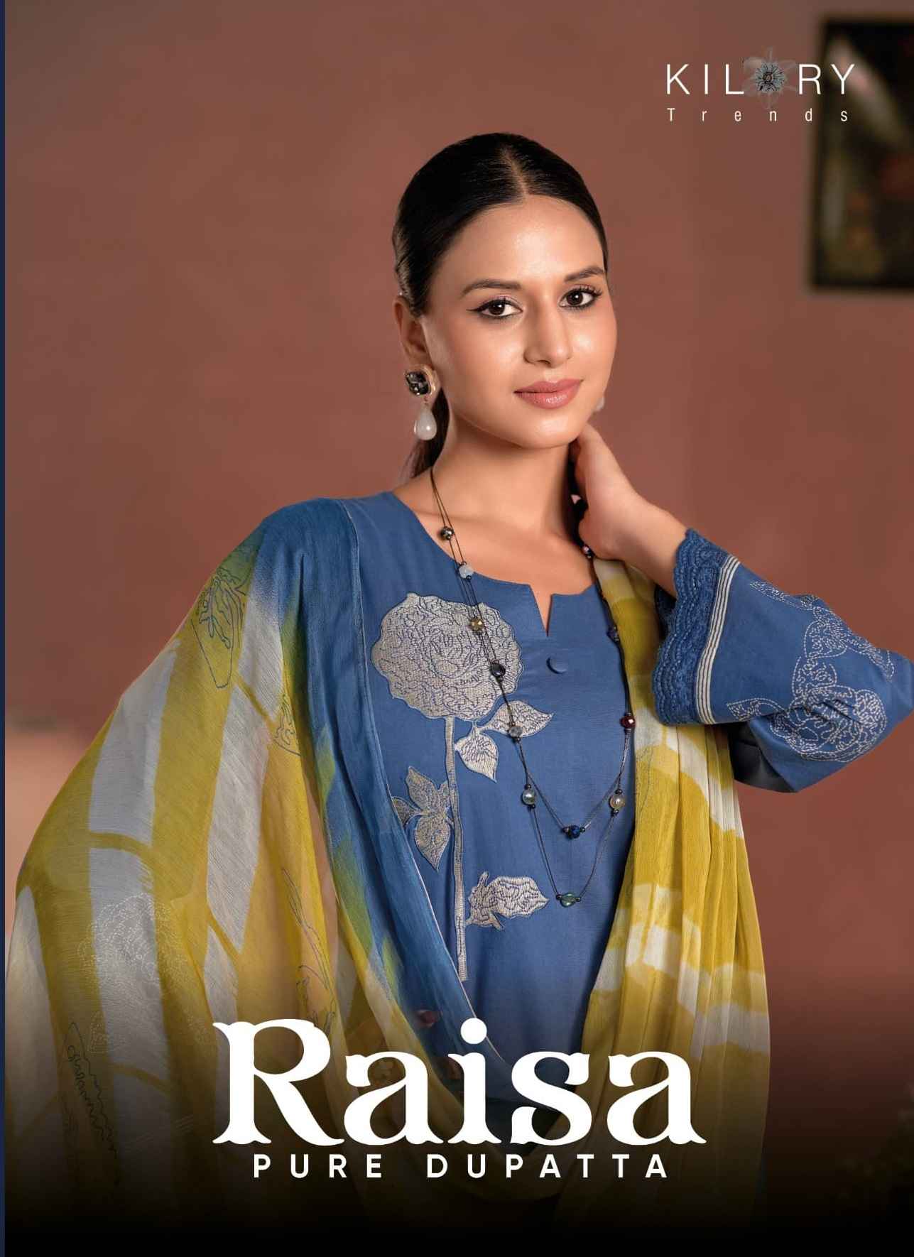 Kilory Trends Raisa Lawn Cotton Dress Material 3 pcs Catalogue